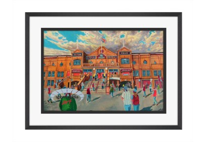 Villa Park Stadium Facade Fine Art Print - Aston Villa FC